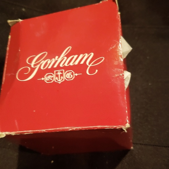 Gorham Vintage Baby Nursery Cube COIN BANK - Picture 9 of 12